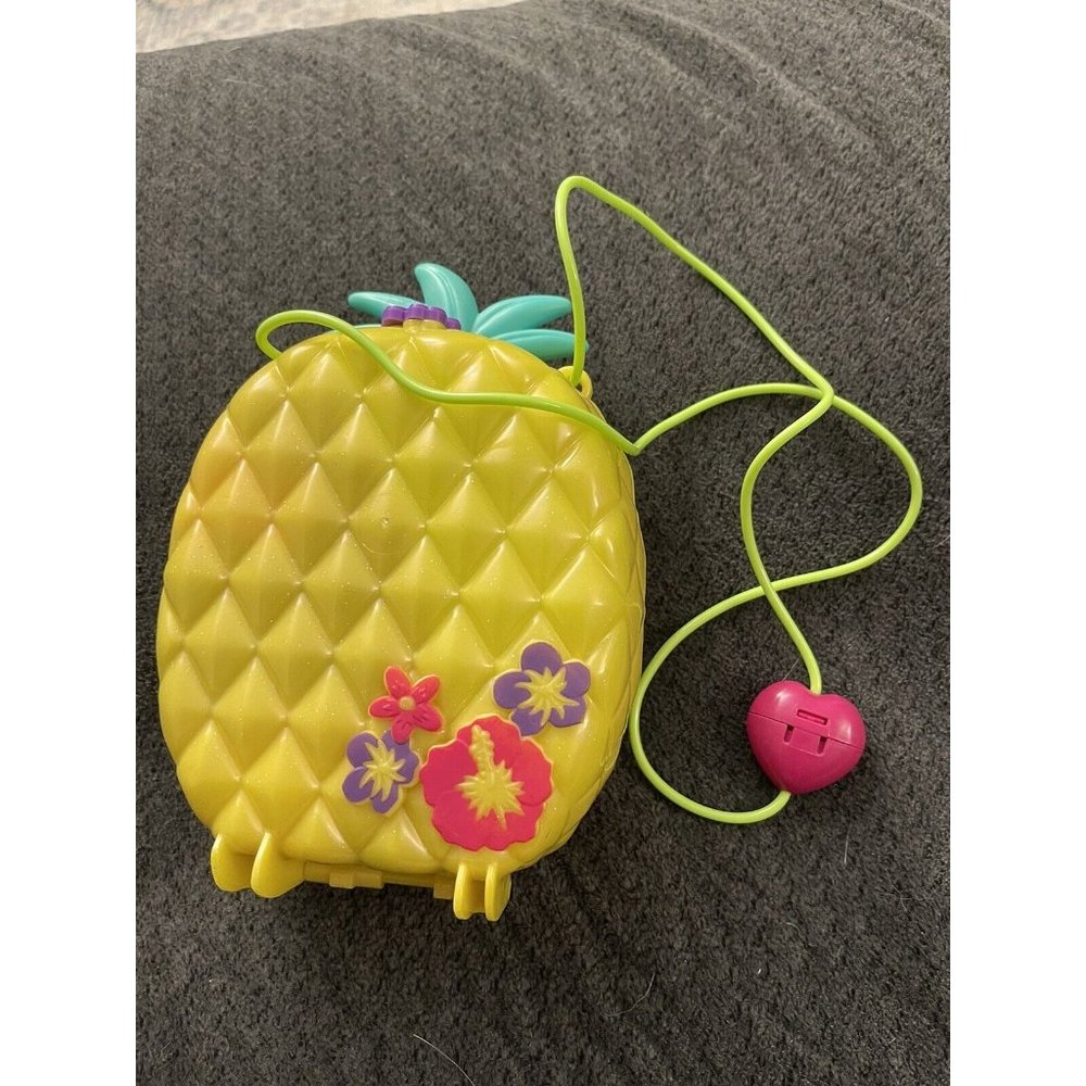 Polly Pocket Tropicool Pineapple Wearable Purse Compact *No Figures D22